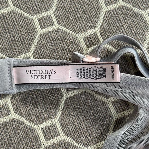 Victoria's Secret Mesh Bra in Gray - Picture 2 of 9
